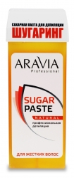 Aravia Professional - Сахарная паста для депиляции в картридже Натуральная мягкой консистенции, 150 г