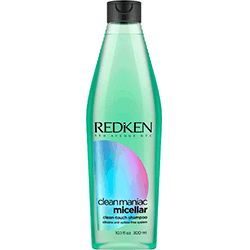 Redken Clean Maniac Shampoo - Шампунь на основе мицеллярной воды для глубокого очищения, 300 мл