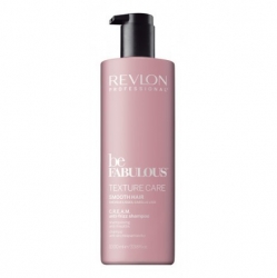 Revlon Professional Be Fabulous Smooth Shampoo - Дисциплинирующий шампунь с технологией C. R. E. A. M., 1000 мл