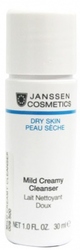 Janssen 009.500 Mild Creamy Cleanser - Нежная очищающая эмульсияю, 30 мл