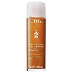 Sothys Hair And Body Shimmering Oil - Мерцающее масло для тела и волос, 100 мл