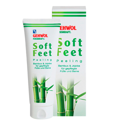 Gehwol Fusskraft Scrub Soft Feet - Пилинг Бамбук и жожоба, 125 мл