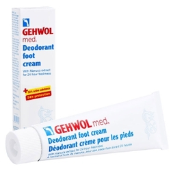 Gehwol Med Deodorant Foot Cream - Крем-дезодорант для ног, 75 мл