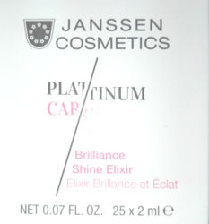 Janssen 1290P Brilliance Shine Elixir - Эликисир для сияния кожи, 25 х 2 мл
