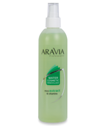Aravia Professional - Вода косметическая минерализованная с мятой и витаминами, 300 мл