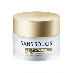 Sans Soucis Daily Vitamins  Anti-age Performance Luxurious 24-h Care - Витаминизирующий антивозрастной люкс-крем для 24 часового ухода, 50 мл.