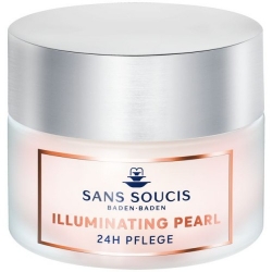 Sans Soucis Illuminating pearl Aanti Age+GLOW 24H CARE  rich - Крем питательный «Перламутровое сияние кожи» 24ч для сухой кожи, 50 мл