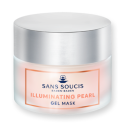 Sans Soucis Illuminating pearl ANTI AGE + GLOW Gel mask, 50 мл