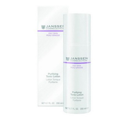 Janssen 4401 Oily Skin Purifying Tonic Lotion - Тоник для жирной кожи и кожи с акне, 200 мл