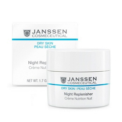 Janssen 527 Dry Skin Night Replenisher - Питательный ночной регенерирующий крем, 50 мл