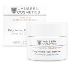 Janssen 3320 Fair Skin Brightening Night Restore - Осветляющий ночной крем, 50 мл