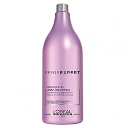 L’Oreal Professionnel Liss Unlimited Prokeratin Shampoo - Разглаживающий шампунь, 1500 мл
