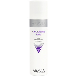 Aravia Professional - Тоник с фруктовыми кислотами AHA Glycolic Tonic, 250 мл