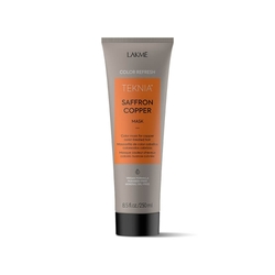 Lakme Teknia Refresh Saffron Copper Mask - Маска для обновления цвета медных оттенков волос, 250 мл