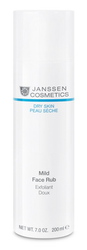 Janssen 508P Dry Skin Mild Face Rub - Мягкий скраб с гранулами жожоба, 200 мл