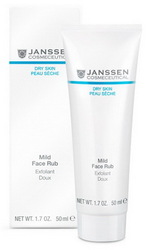 Janssen 508 Dry Skin Mild Face Rub - Мягкий скраб с гранулами жожоба, 50 мл