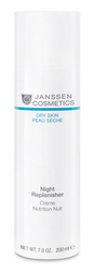 Janssen 527P Dry Skin Night Replenisher - Питательный ночной регенерирующий крем, 200 мл