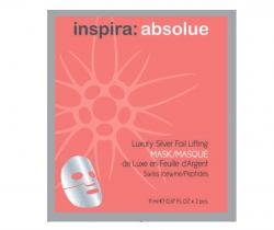 Inspira 5530P Luxury Silver Foil Lifting Mask - Роскошная лифтинг-маска с серебряной фольгой, 1 шт