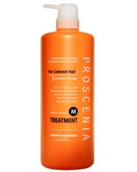 Lebel Proscenia Treatment M - Маска для окрашенных волос и волос после химического выпрямления, 980 мл