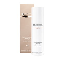 Janssen 8700.01 Perfect Radiance Make-up - Стойкий тональный крем с UV-защитой SPF-15 для всех типов кожи (порцелан), 30 мл