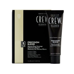 American Crew Precision Blend - Краска для седых волос светлый оттенок 7/8, 3*40 мл
