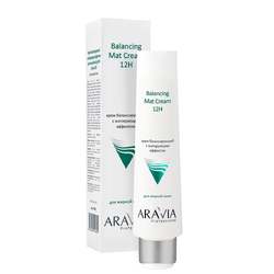 ARAVIA Professional - Крем для лица балансирующий с матирующим эффектом Balancing Mat Cream 12H, 100 мл