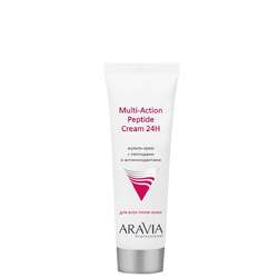 ARAVIA Professional - Мульти-крем для лица с пептидами и антиоксидантным комплексом Multi-Action Peptide Cream, 50 мл