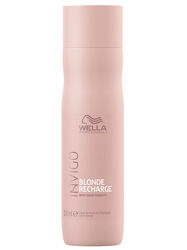 Wella Invigo Blonde Recharge - Шампунь-нейтрализатор желтизны для холодных светлых оттенков, 250 мл