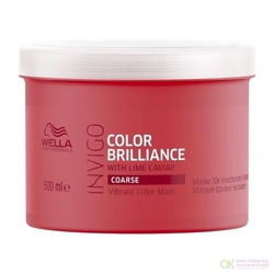 Wella Invigo Color Brilliance - Маска-уход для защиты цвета окрашенных жестких волос, 500 мл