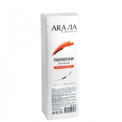 Aravia Professional - Полоски нетканые для депиляции, 76*230 мм, 90 г/м, 100 шт/уп.      