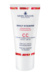 Sans Soucis CC Сream Сolor correction for skin tending to redness SPF 20 - СС крем SPF 20 (антикупероз), 30 мл.