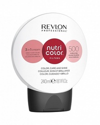 Revlon Professional Nutri Color Filters - Прямой краситель без аммиака  500 Фиолетово-Красный, 240 мл