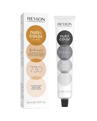 Revlon Professional Nutri Color Filters - Прямой краситель без аммиака 730 Золотистый блондин, 100 мл