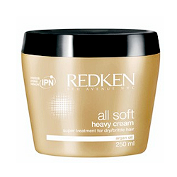 Redken All Soft Heavy Cream - Смягчающая крем-маска, 250 мл