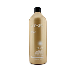 Redken All Soft Shampoo - Смягчающий шампунь, 1000 мл