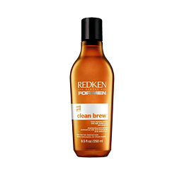 Redken For Men Clean Brew - Oчищающий шампунь для ежедневного применения с солодом и пивными дрожжами, 250 мл