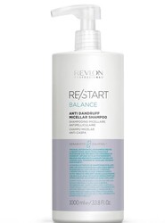 Revlon Professional ReStart Balance Anti Dandruff Micellar shampoo - Мицеллярный шампунь для кожи головы против перхоти и шелушений, 1000 мл