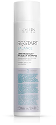  Revlon Professional ReStart Balance Anti Dandruff Micellar shampoo - Мицеллярный шампунь для кожи головы против перхоти и шелушений, 250 мл