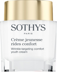 Sothys Wrinkle-Targeting Youth Cream - Крем для коррекции морщин с глубоким регенерирующим действием (с защитой коллагена от гликации), 50 мл.
