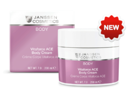 Janssen 7240 Vitaforce ACE Body Cream - Насыщенный крем для тела с витаминами A, C и E, 200 мл