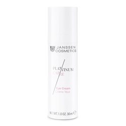 Janssen 1260P Platinum Care Eye Cream - Реструктурирующий крем для глаз с пептидами и коллоидной платиной, 30 мл
