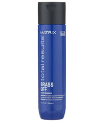 Matrix Total Results Brass Off Shampoo - Шампунь холодный блонд 300 мл