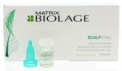 Matrix Biolage Scalpsync Anti Hair Loss Treatment - Тонизирующий уход против выпадения волос в ампулах 10*6 мл