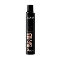 Redken Quick Dry 18 - Сухой спрей мгновенной фиксации для завершения укладки волос, 400 мл