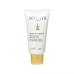 Sothys Clarte & Comfort Protective Cream - Крем защитный для чувствительной кожи и кожи с куперозом, 50 мл