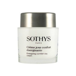 Sothys Energizing Comfort Day Cream - Энергонасыщающий дневной крем с экстрактом элеутерококка для нормальной и сухой кожи, 150 мл